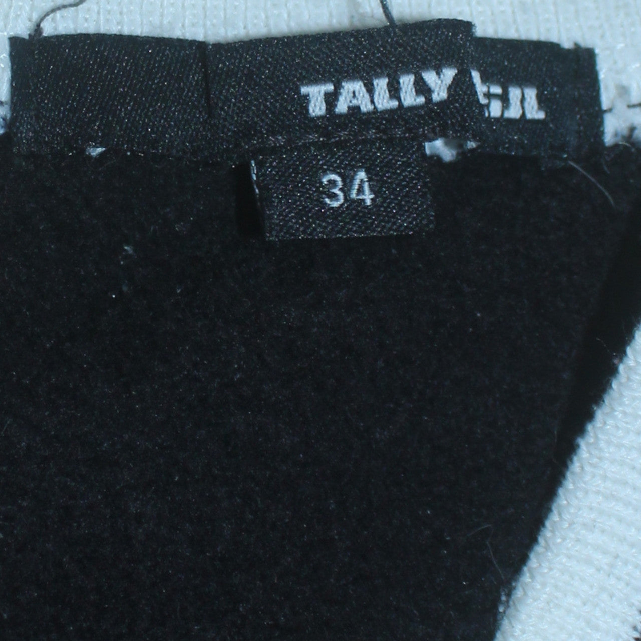 Tally Weijl Women's Black Varsity Jacket Size 6