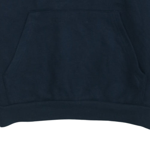 Kappa Boys Blue Pullover Hoodie 14 Years Graphic Logo Hooded Sweatshirt