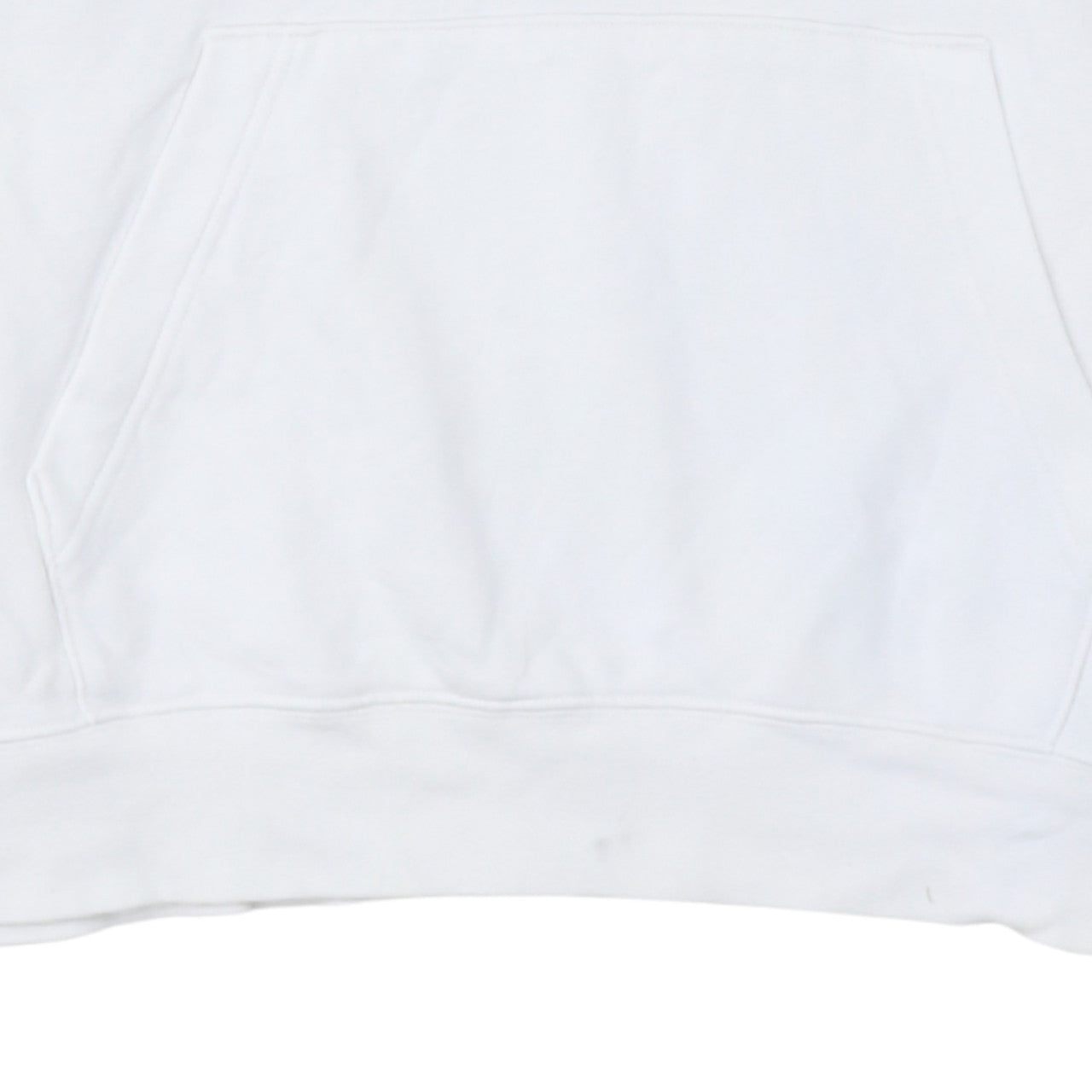 Nike Men's White Pullover Hoodie Medium Logo Sportswear