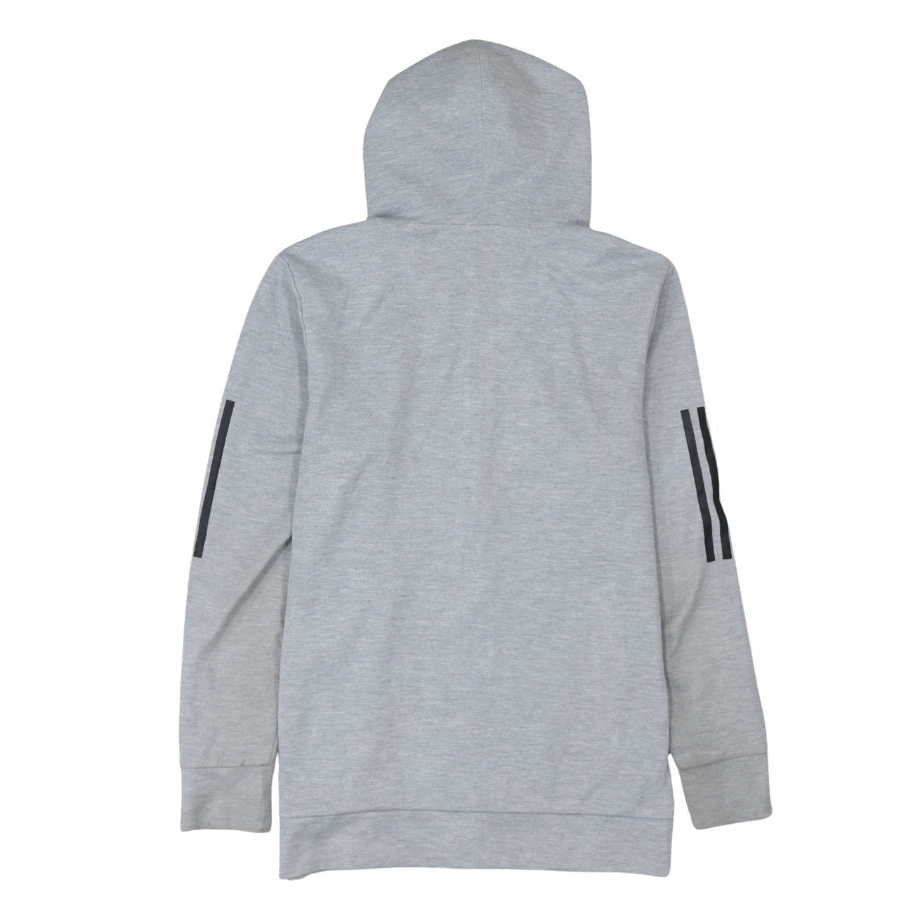 Adidas Men's Grey Full Zip Hoodie S Sportswear