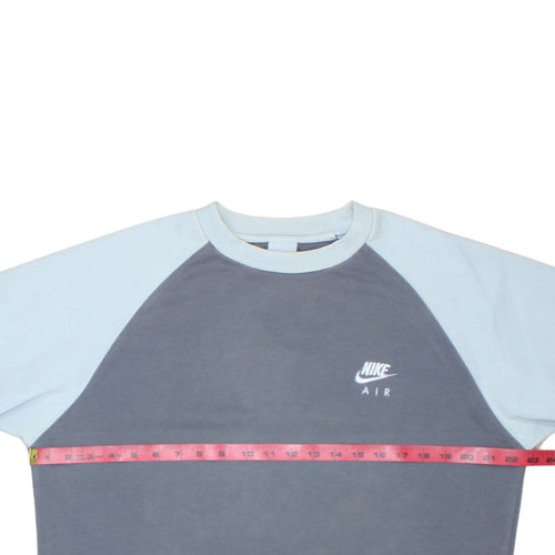 Nike Boys Blue Air Fleece Pullover Sweatshirt Size 13-14 Years