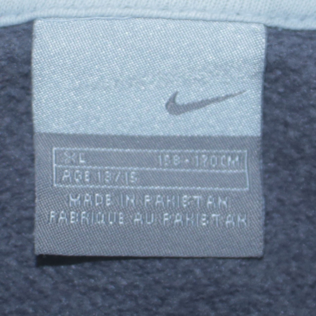 Nike Boys Blue Air Fleece Pullover Sweatshirt Size 13-14 Years