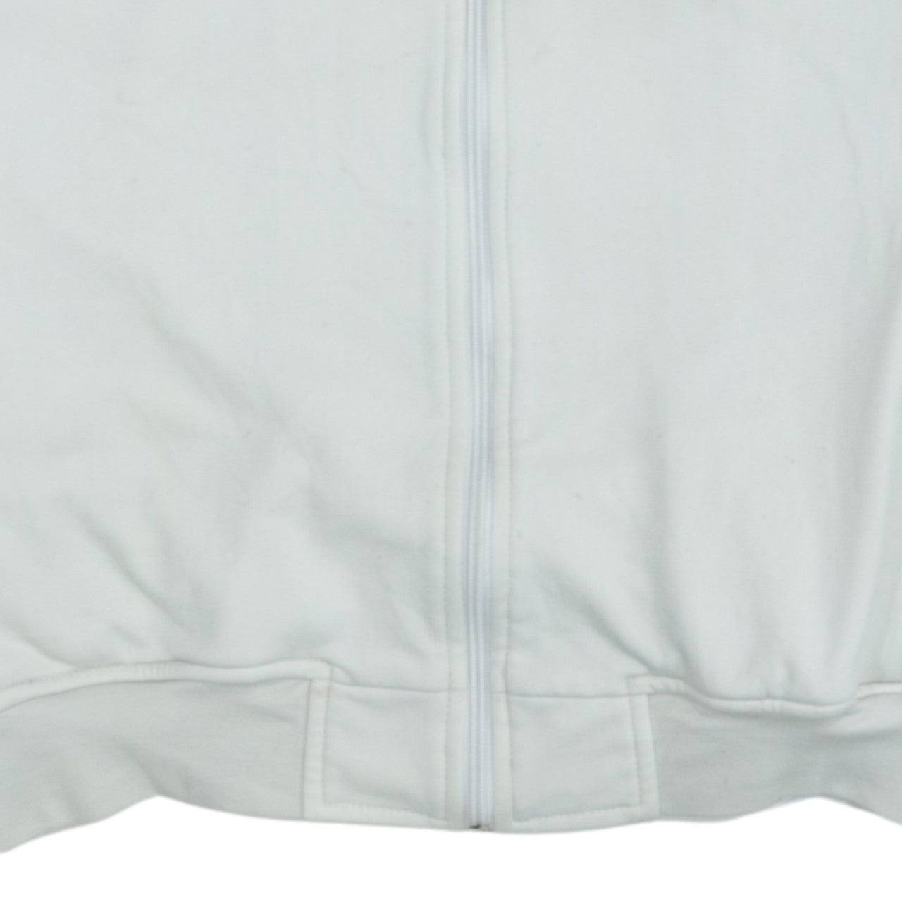 Kappa Men's White Track Jacket L Polyamide Blend Full Zip