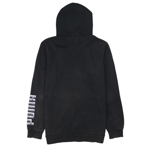 Puma Men's Black Full Zip Hoodie Size S Sportswear Fleece
