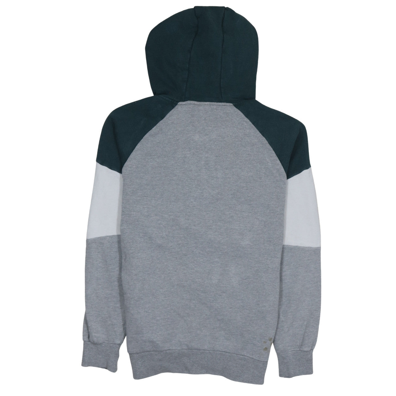 Ellesse Men's Grey Colour Block 1/2 Zip Hoodie Size S