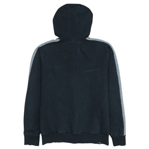 Puma Men's Black Full Zip Hoodie Size S Sportswear Lightweight