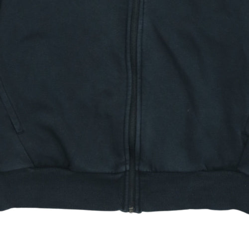 Puma Men's Black Full Zip Hoodie Size S Sportswear Lightweight