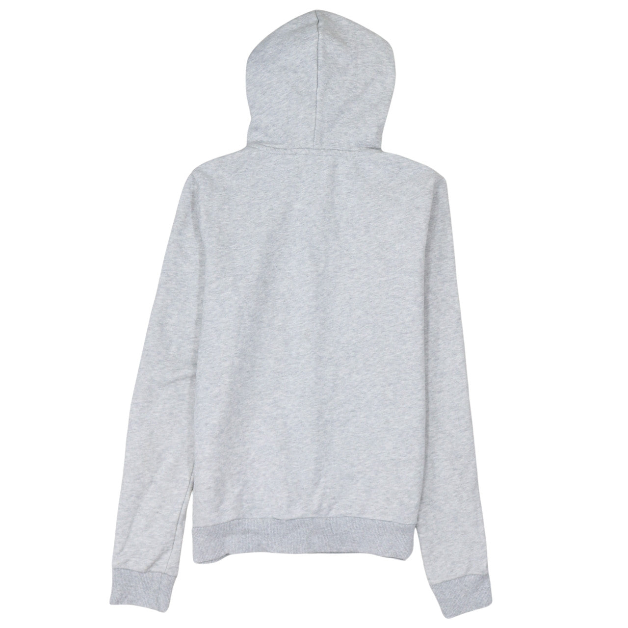 Puma Womens Grey Full Zip Hoodie Size 10 Logo Hooded Sweatshirt