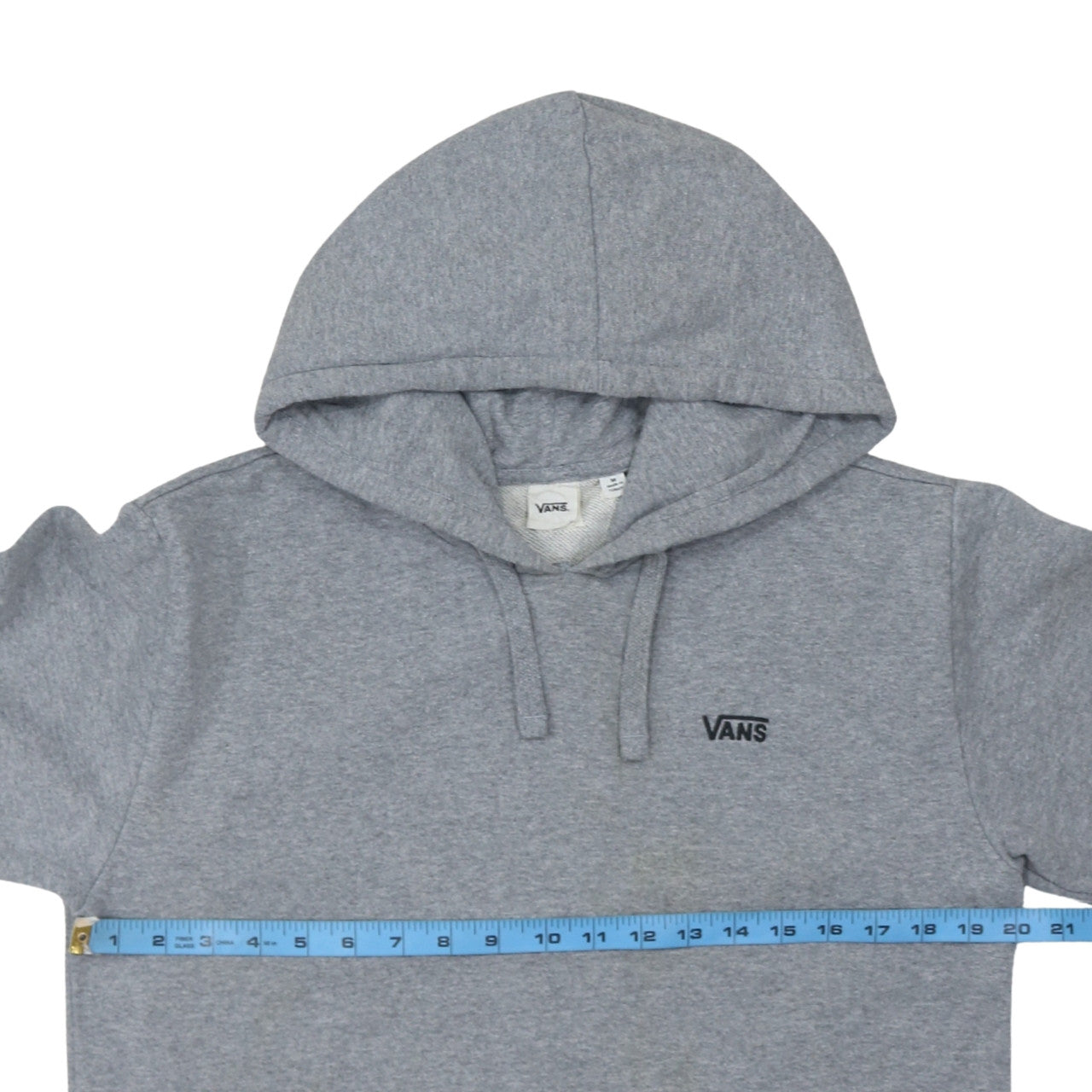 Vans Men's Grey Pullover Hoodie M Regular Fit Classic Style