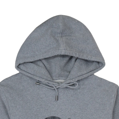 Calvin Klein Jeans Men's Grey Pullover Hoodie M Logo Cotton Blend
