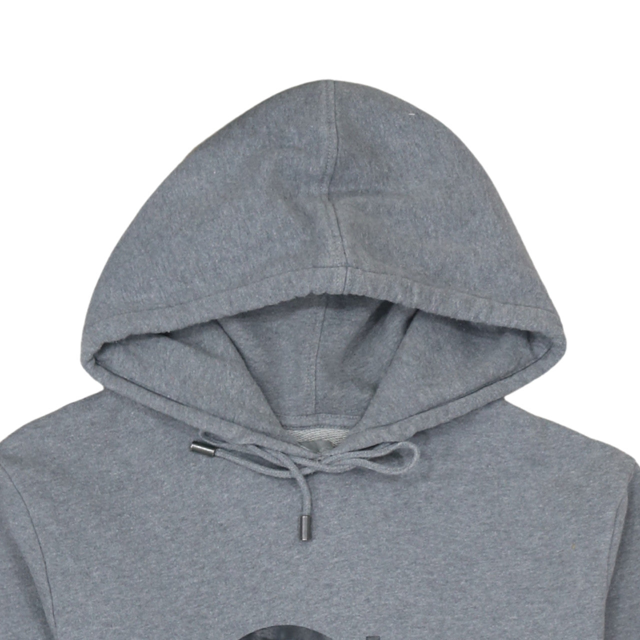Calvin Klein Jeans Men's Grey Pullover Hoodie M Logo Cotton Blend