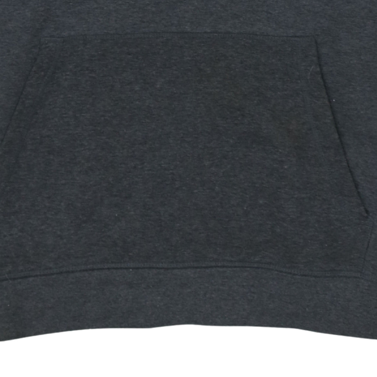 Reebok Men's Grey Hoodie L Pullover Logo Cotton Blend Warm Sweatshirt