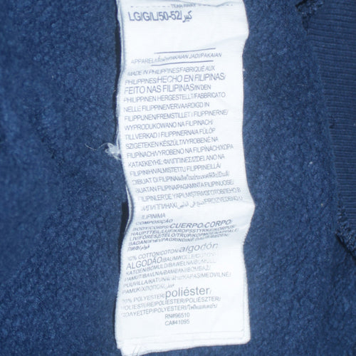 Under Armour Men's Blue Pullover Hoodie Size L Regular Fit