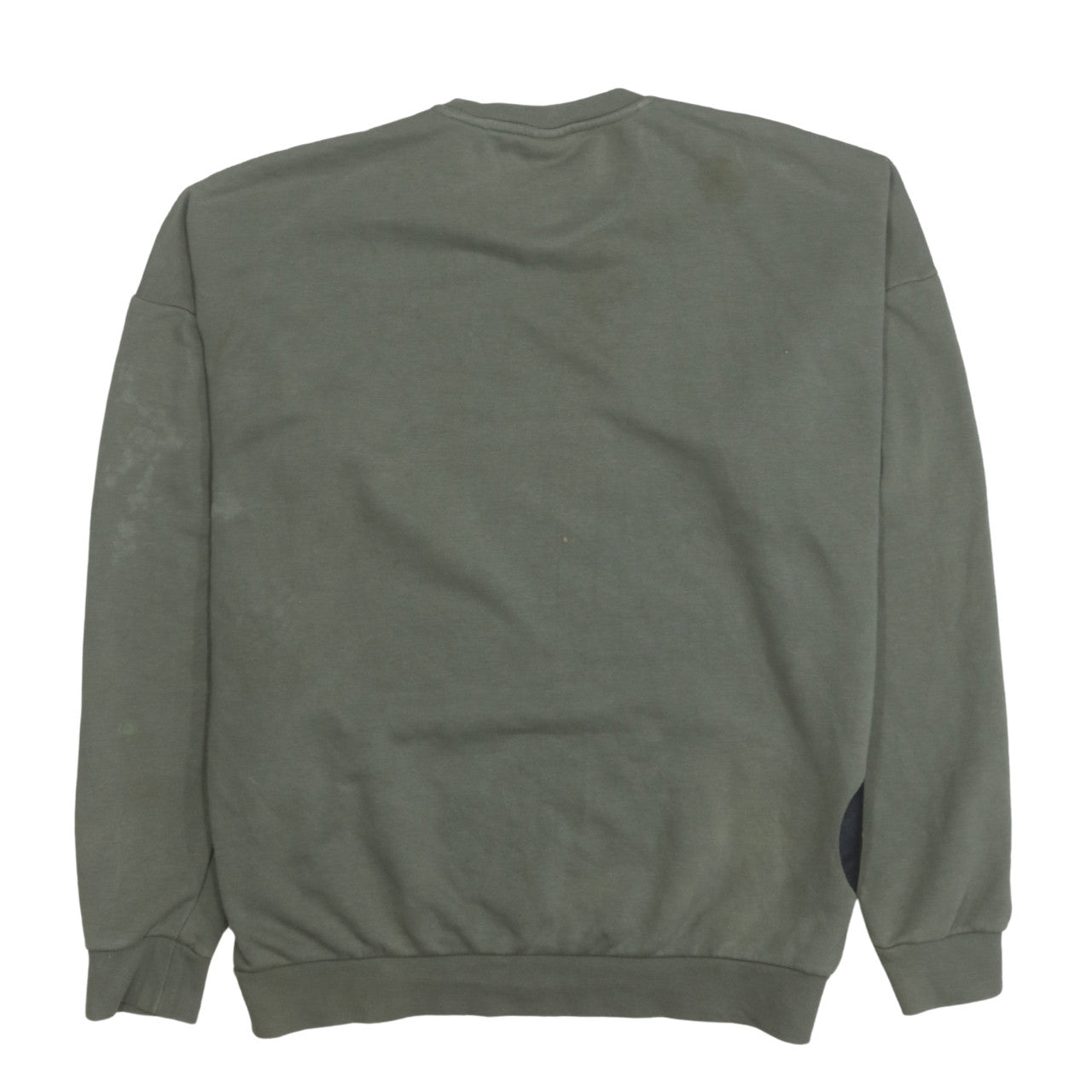 Adidas Men’s Green Logo Pullover Sweatshirt Size M