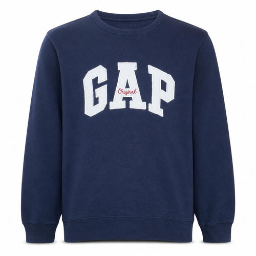 Gap Men's Blue Original Logo Pullover Sweatshirt Size M