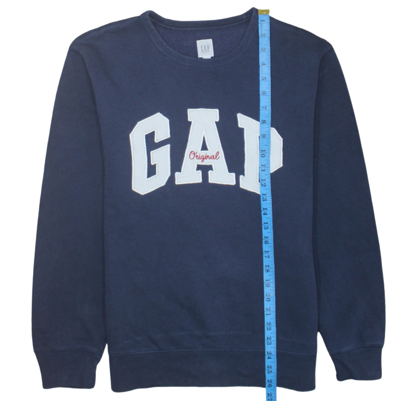 GAP Men's Blue Original Logo Pullover Sweatshirt Size M