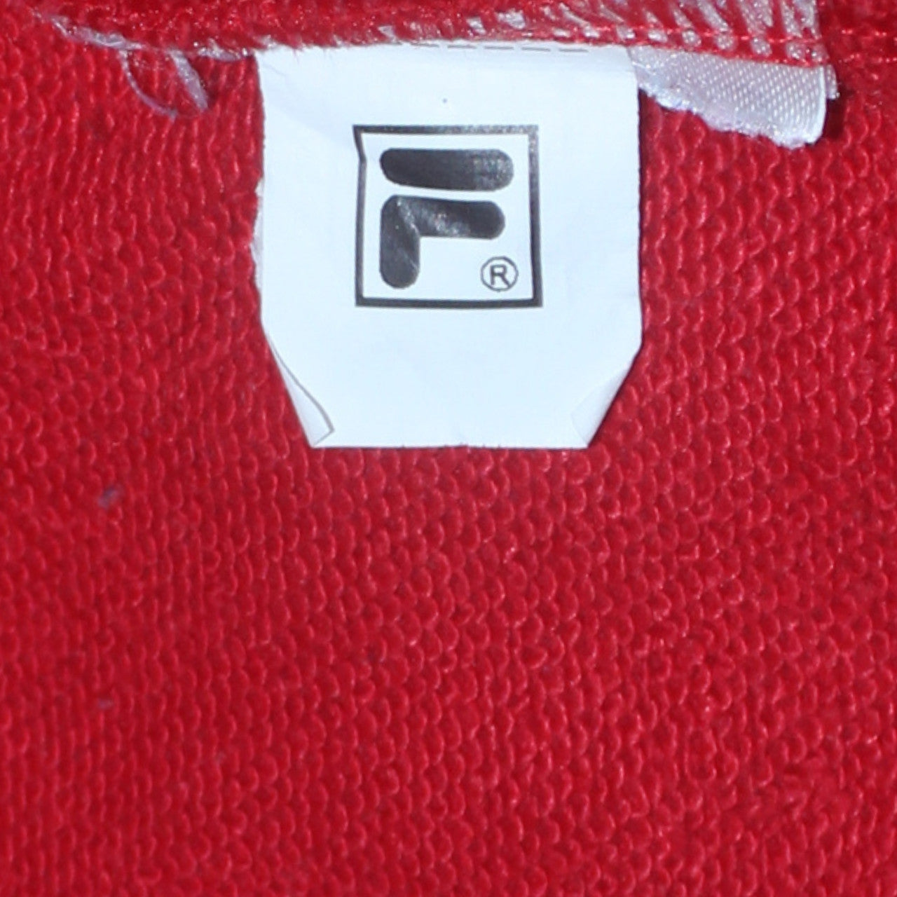 Fila Boys Red White Blue Pullover Hoodie 13-14 Years Cotton Blend Colourblock