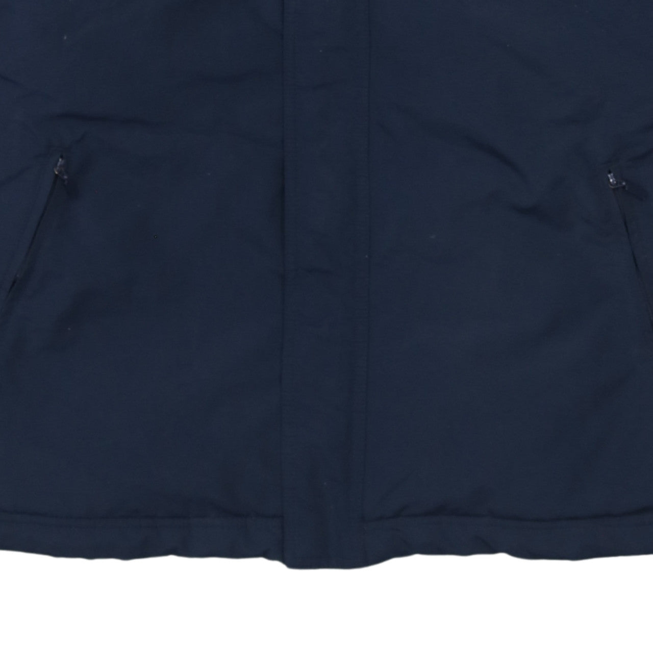 Adidas Men's Blue L Full Zip Lined Parka Jacket