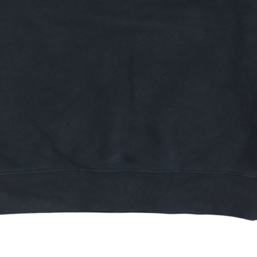 Nike Air Women's Black Cotton Blend Pullover Sweatshirt M