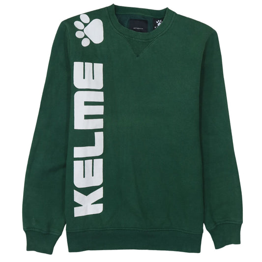 Kelme by Lefties Green Crew Neck Sweatshirt XS Womens Casual