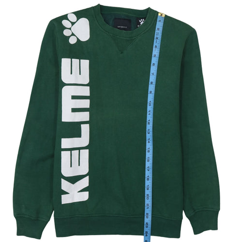 Kelme by Lefties Green Crew Neck Sweatshirt XS Womens Casual