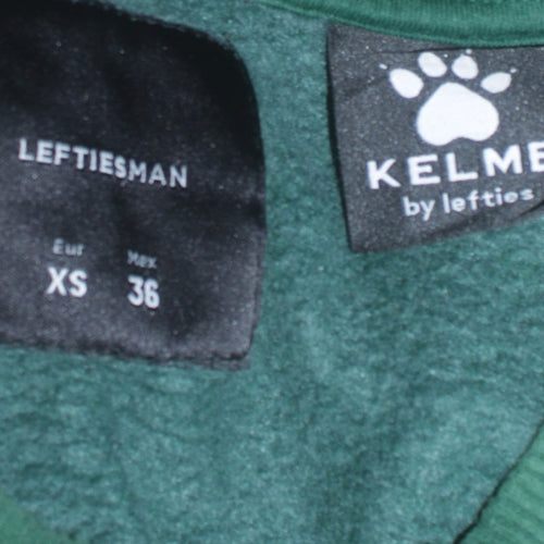 Kelme by Lefties Green Crew Neck Sweatshirt XS Womens Casual