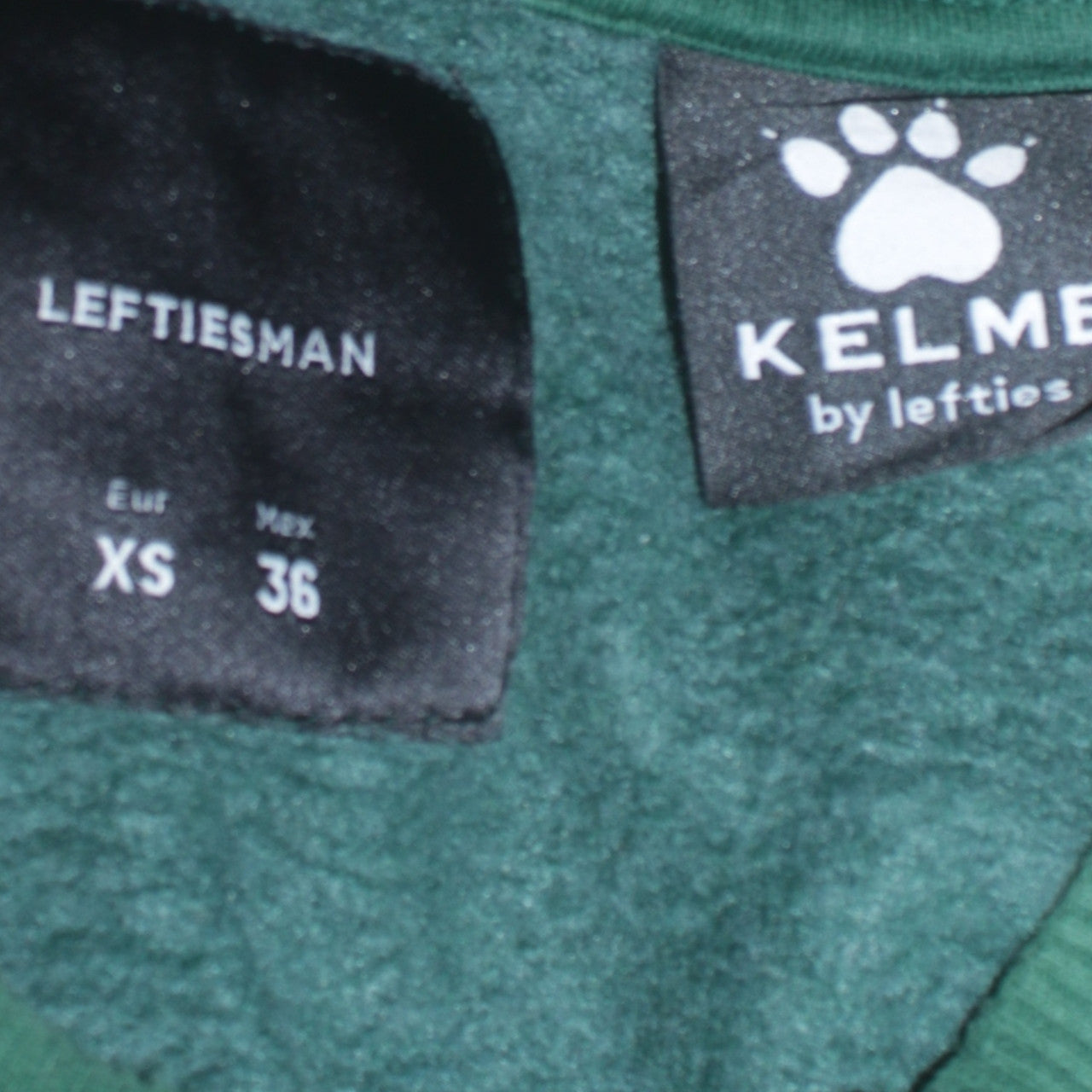 Kelme by Lefties Green Crew Neck Sweatshirt XS Womens Casual