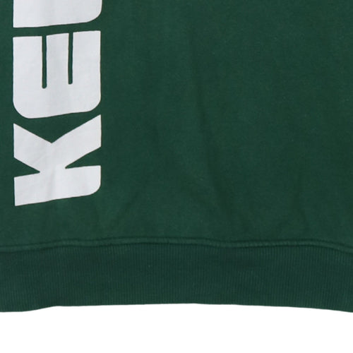 Kelme by Lefties Green Crew Neck Sweatshirt XS Womens Casual