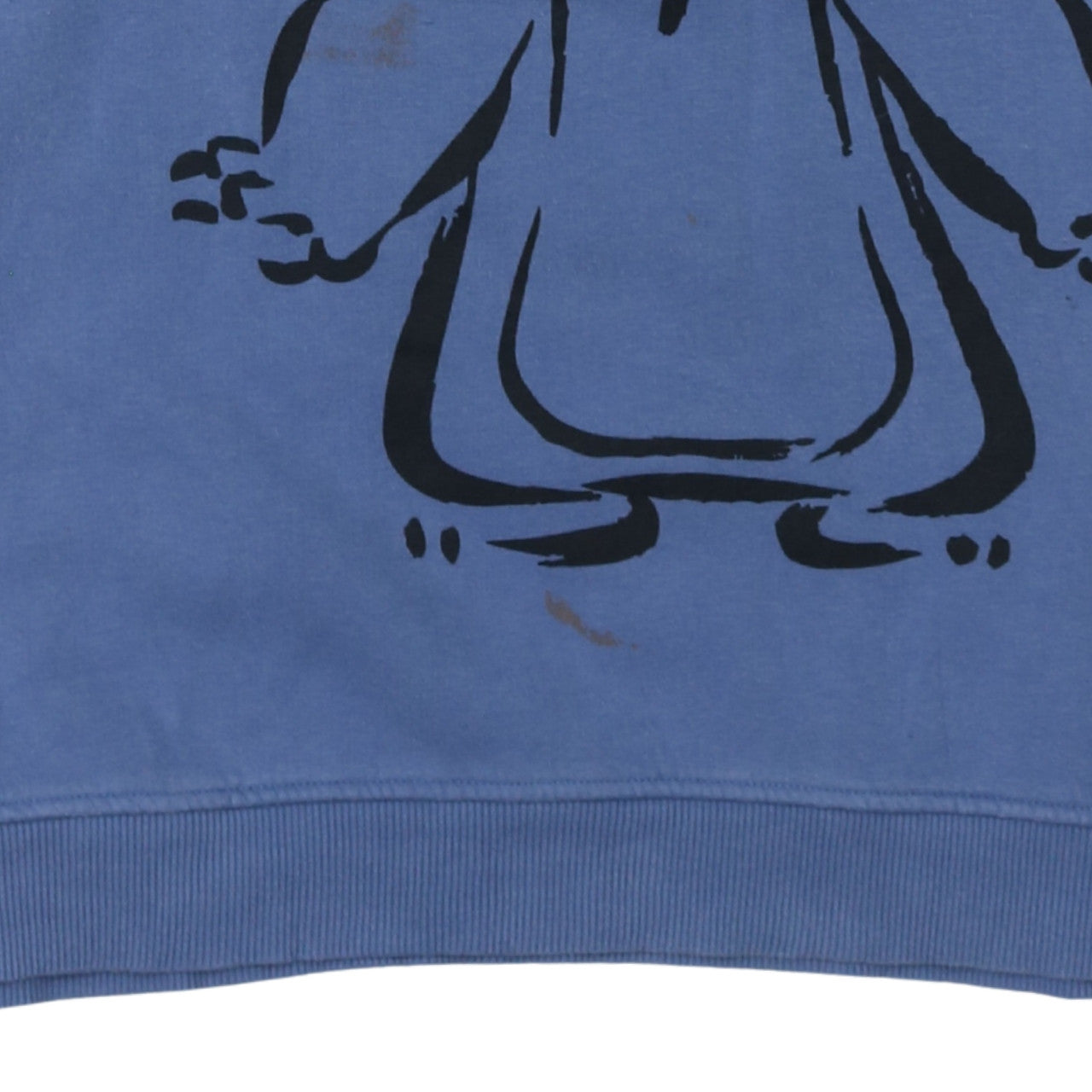 Disney Primark Womens Blue Stitch Sweatshirt Size Small 10/12 Pullover
