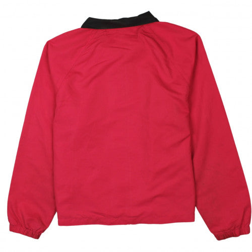 Danskin Womens Red XL Lightweight Full Zip Windbreaker Jacket