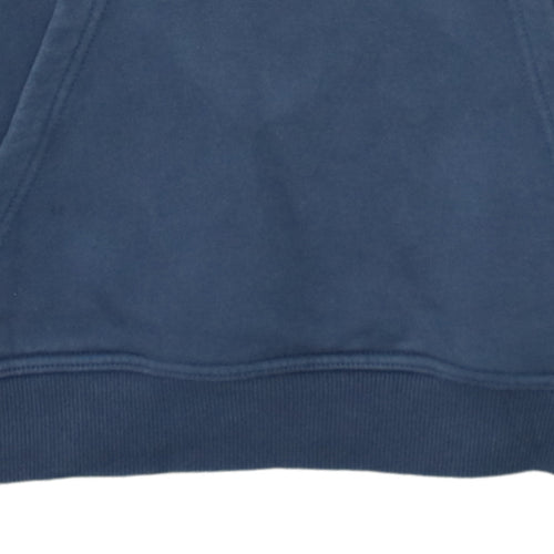 Quiksilver Teens Blue Pullover Hoodie Size 16 Cotton Blend