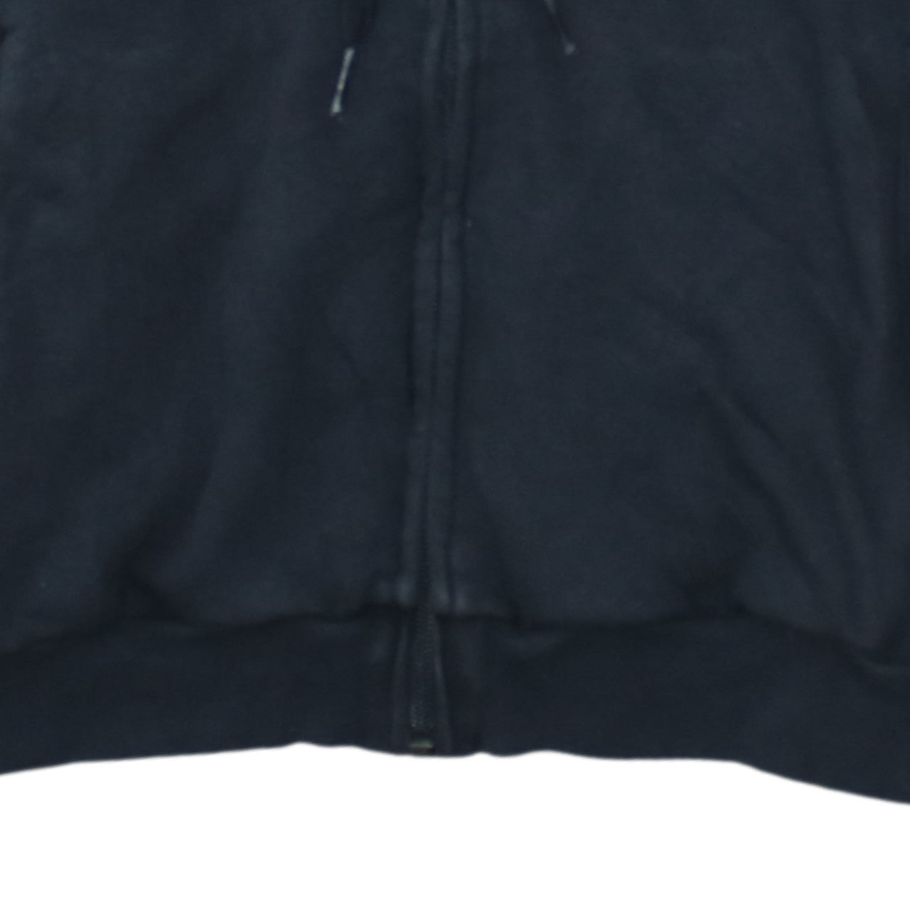 Adidas Women Black Full Zip Hoodie Size 12-14 Hooded Sweatshirt