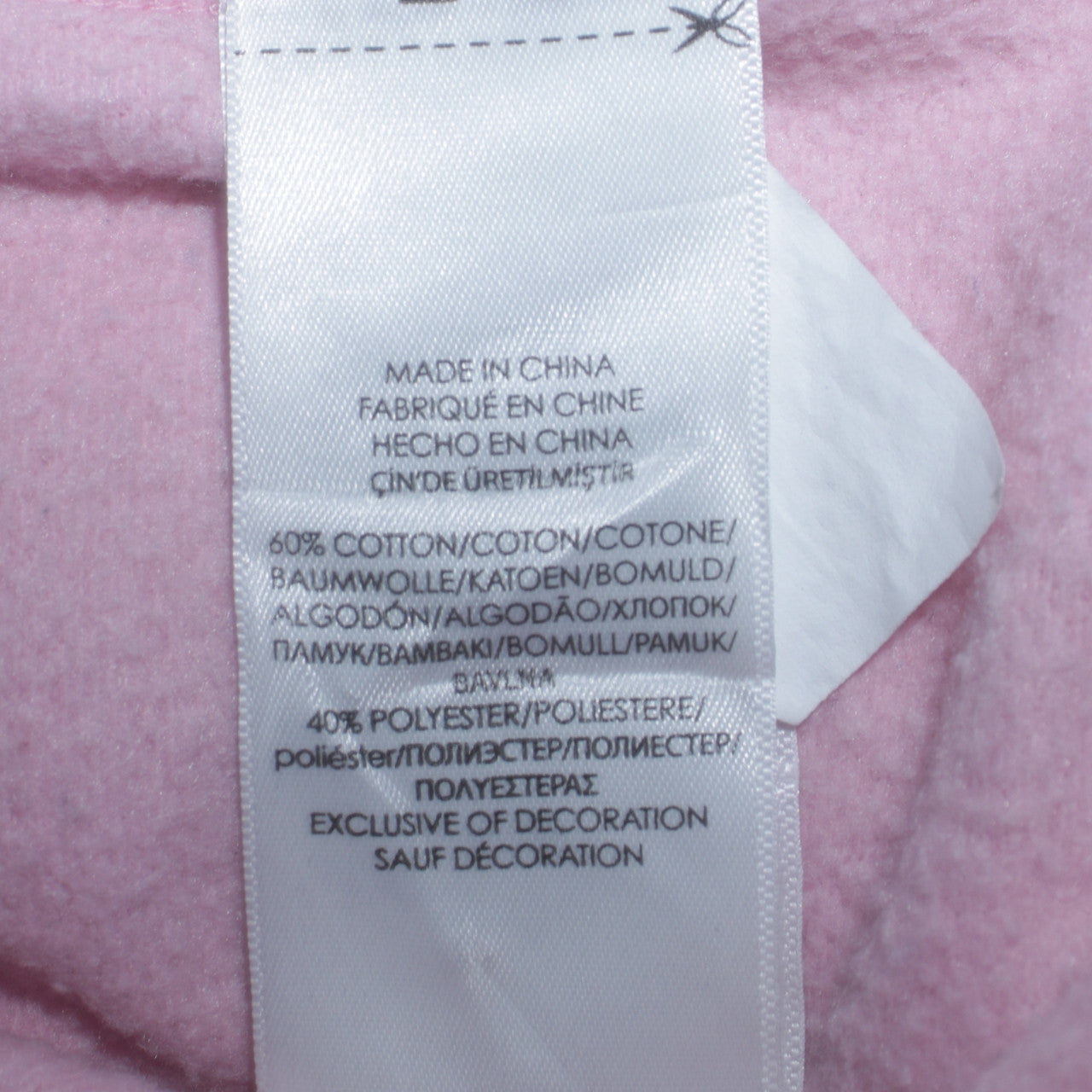 Ralph Lauren Women Pink Crew Neck Pullover Sweatshirt Size L Cotton Blend