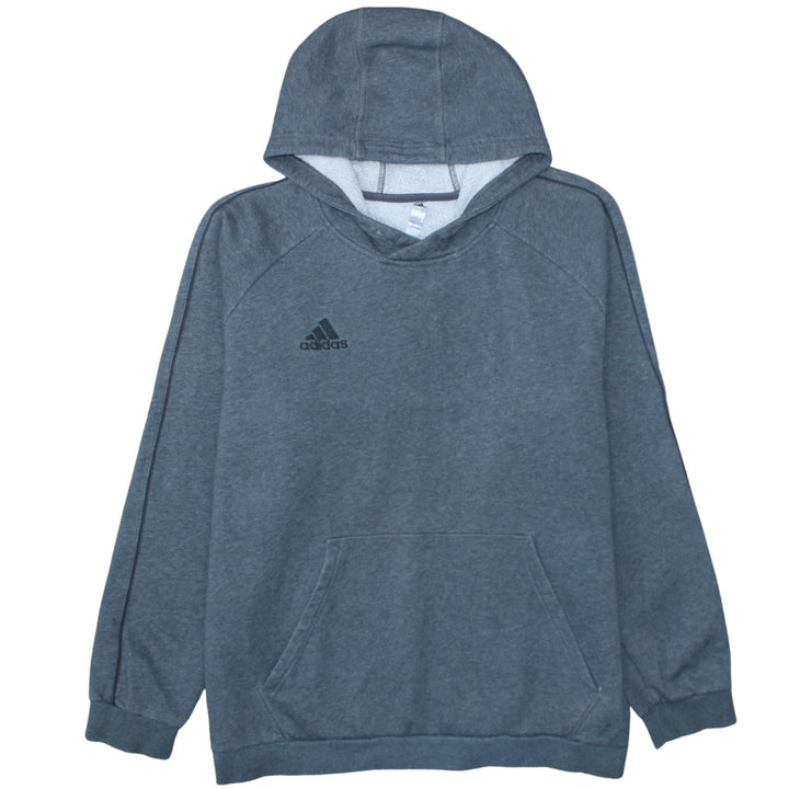 Adidas Men’s Grey XL Pullover Hoodie Fleece Sweatshirt