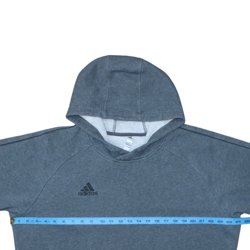 Adidas Men’s Grey XL Pullover Hoodie Fleece Sweatshirt