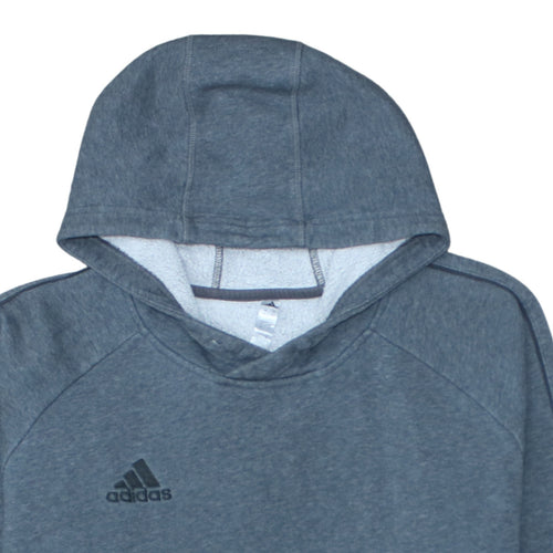 Adidas Men’s Grey XL Pullover Hoodie Fleece Sweatshirt