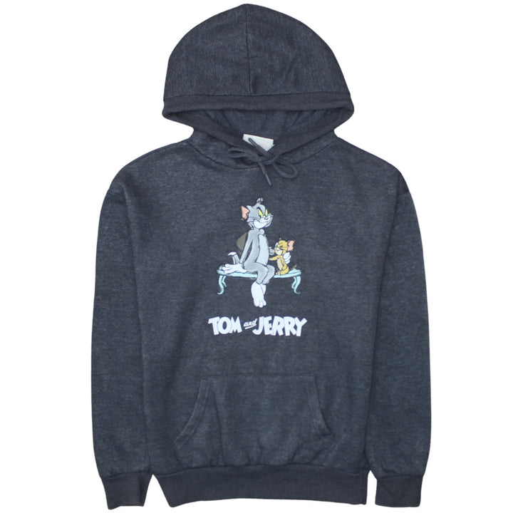 Primark Women’s Charcoal Tom and Jerry Pullover Hoodie 2XS