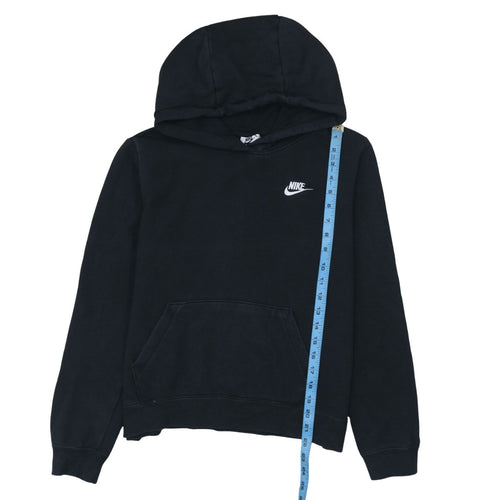 Nike Womens Black Medium Pullover Hoodie Sweatshirt