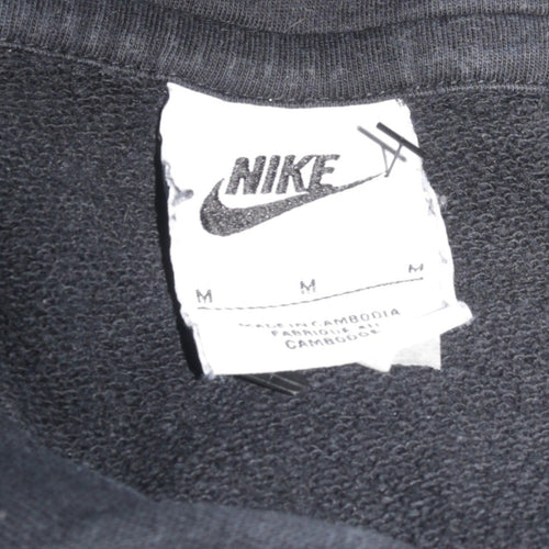 Nike Womens Black Medium Pullover Hoodie Sweatshirt