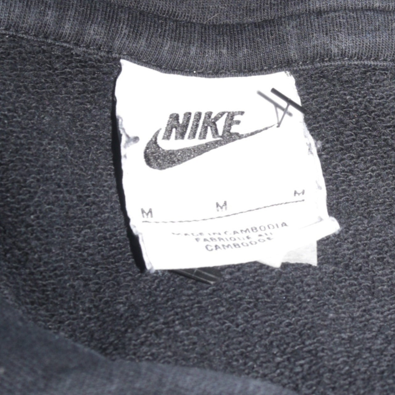 Nike Womens Black Medium Pullover Hoodie Sweatshirt