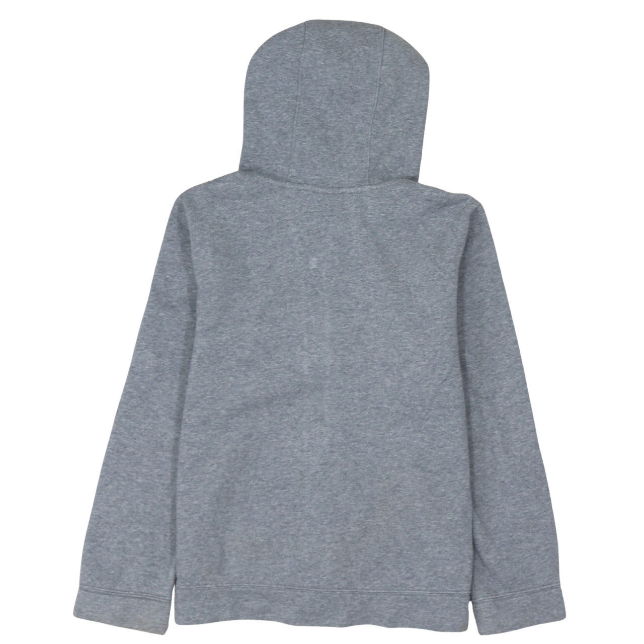 Nike Boys Grey Full Zip Hoodie L 147-158cm Fleece Lined Casual Sweatshirt