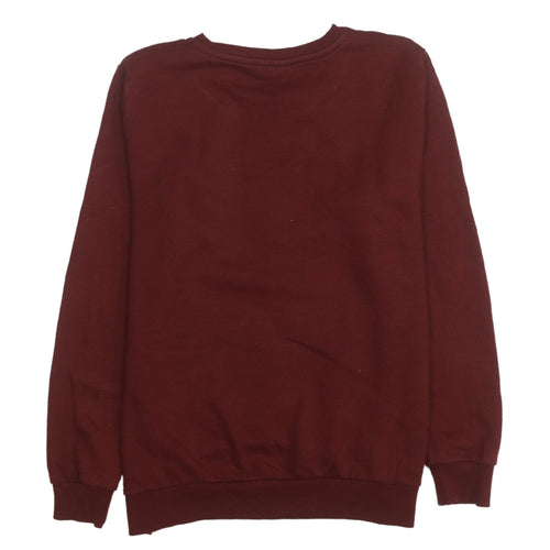 Harry Potter Womens Burgundy Gryffindor Quidditch Sweatshirt Size 10
