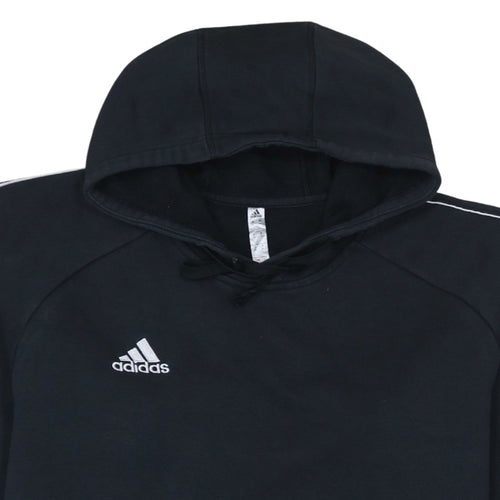 Adidas Men's Black XL Pullover Hoodie Fleece Sportswear