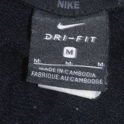Nike Men's Black Dri-Fit Pullover Hoodie Size M Sportswear