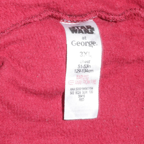 George Star Wars Men’s Red 3XL Pullover Christmas Sweatshirt