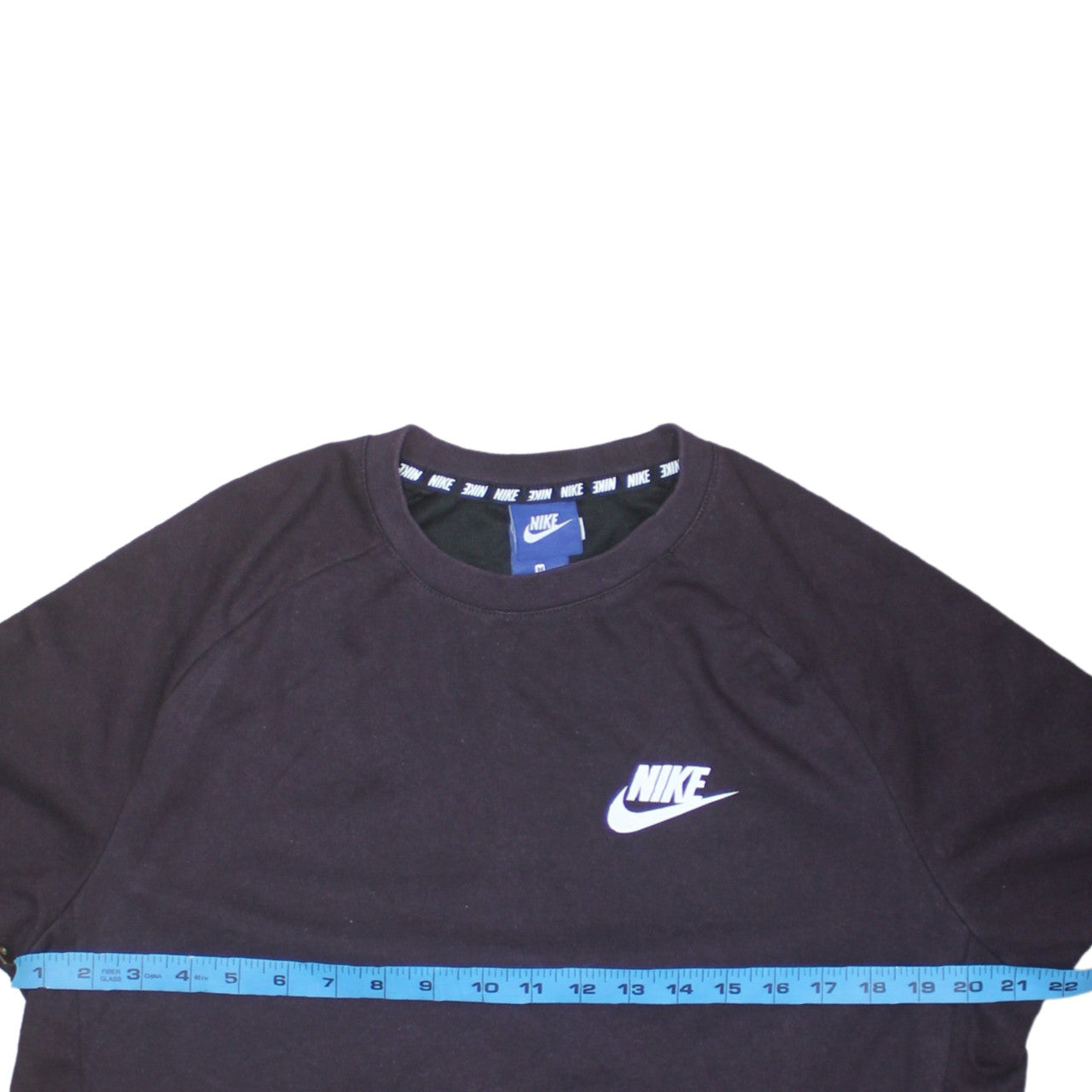 Nike Men's Black Pullover Crew Neck Sweatshirt Size M