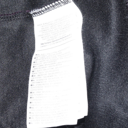 Nike Men's Black Pullover Crew Neck Sweatshirt Size M