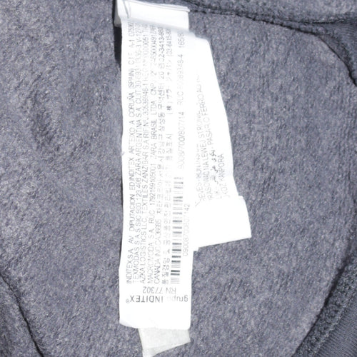 Zara Girls Grey Disney Hoodie 13-14 Years Pullover Sequin Funny Moments