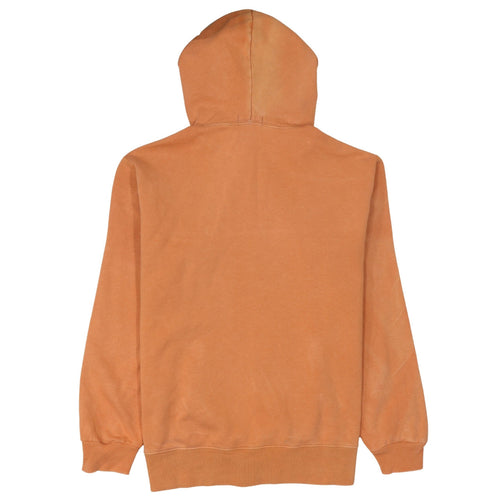 Polo Ralph Lauren Men's Orange Pullover Hoodie L Logo Cotton