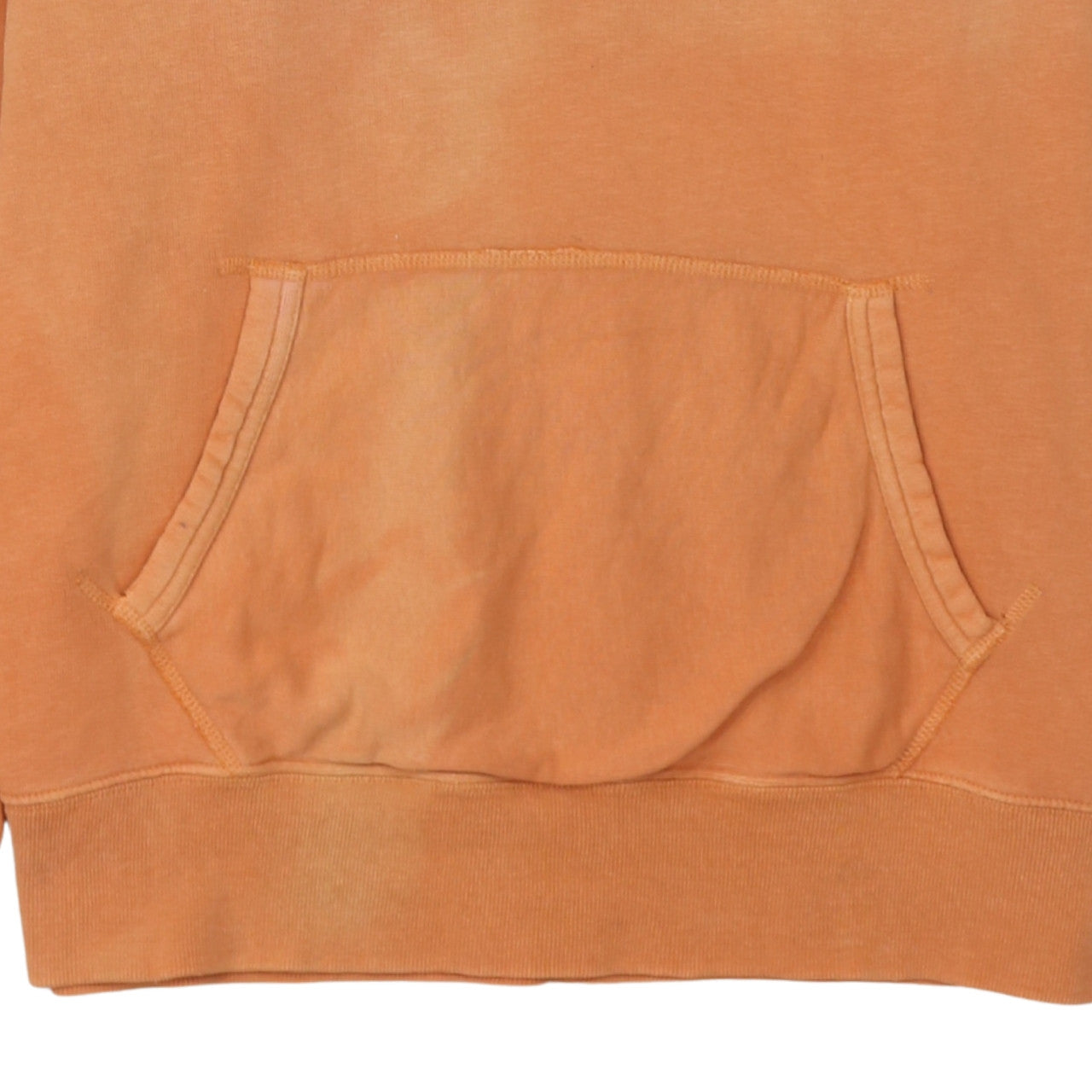 Polo Ralph Lauren Men's Orange Pullover Hoodie L Logo Cotton